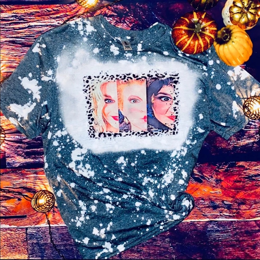 Hocus Pocus Bleached Tee size 3xL